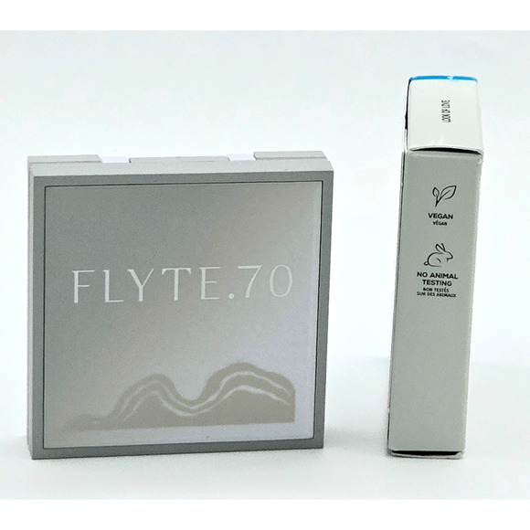 Flyte 70 GlowBack Brightening Primer- Hazy Cheek Creme+Creme to Powder Hilighter - Picture 11 of 13